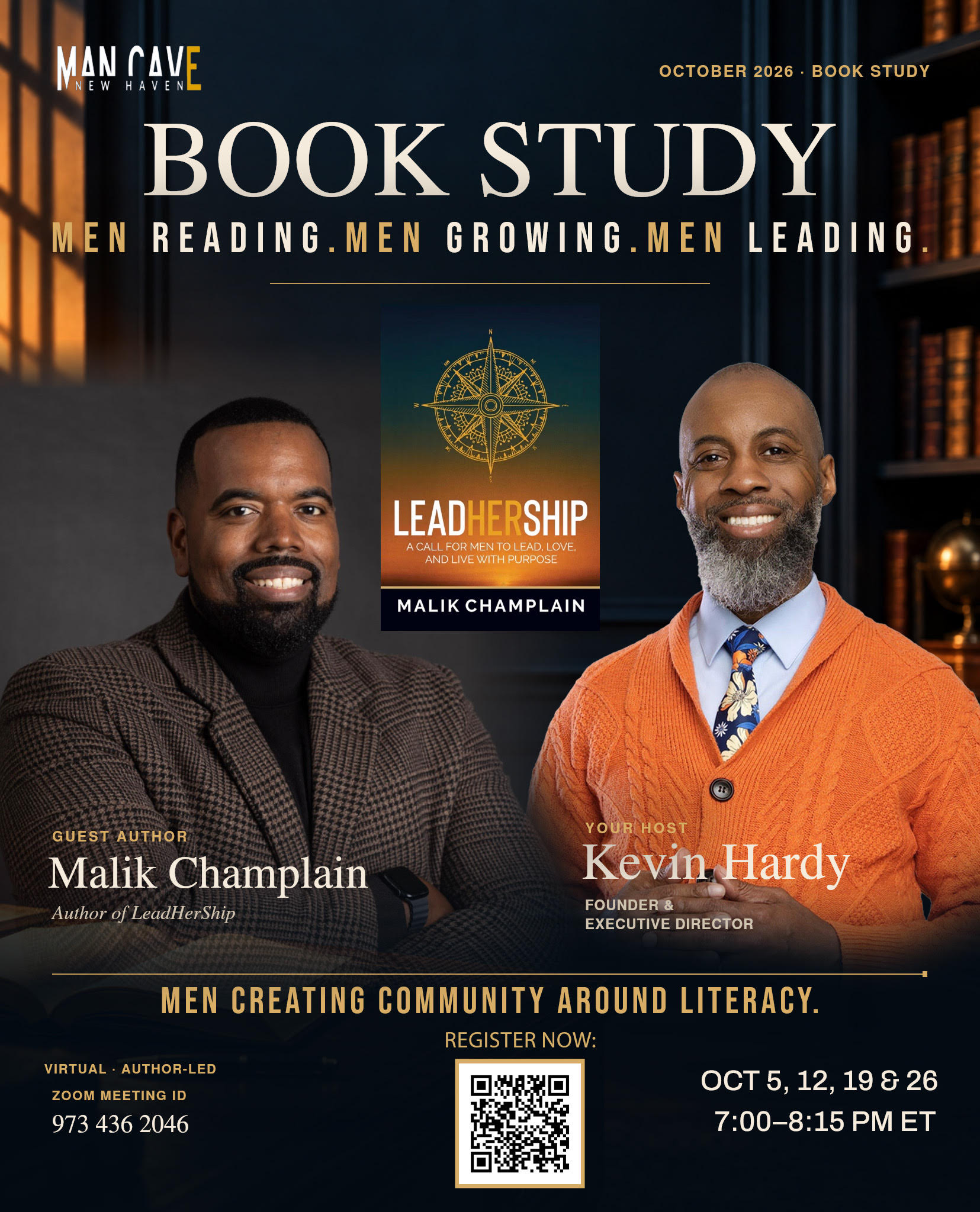 Mancave New Haven Book Study Oct. 2026